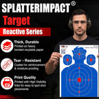ROCA 18" x 24" Blue Yellow Impact Burst Splatter Targets