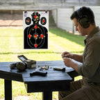 ROCA 12" x 18" Black Yellow Impact Burst Splatter Targets