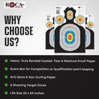 Roca Targets Assorted Paper Shooting Targets (20 Pack)